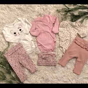 6 items Baby girl clothes